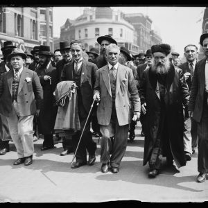 Jewish protest march against Nazis and Hitler, 20 July 1933. Edward Malindine for The Daily Herald. © National Media Museum / SSPL